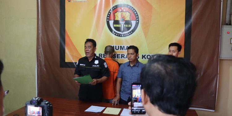 Polresta Serang Kota Amankan Pelaku Penipuan Janjikan Proyek Pembangunan