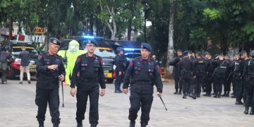Guna Mengantisipasi Situasi Kontinjensi, Satbrimob Polda Banten Lakukan Apel Gelar Pasukan dan Perlengkapan