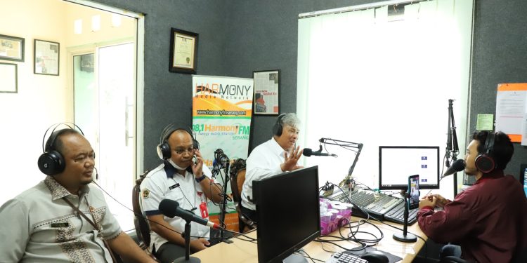 Talkshow on Air Bersama Harmony FM, Kakanwil BPN Banten: Gemapatas Merupakan Langkah Awal Berikan Kepastian