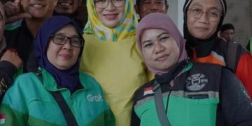 Komunitas ojol di Tangsel Dukung Airin Jadi Gubernur