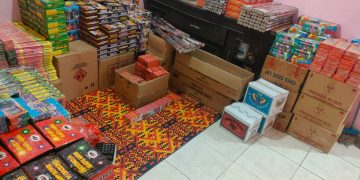 Satresrim Polres Pandeglang Gerebek tempat penyimpanan petasan di menes pandeglang