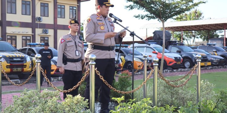Polres Serang Gelar Apel Pasukan Operasi Ketupat Maung 2023