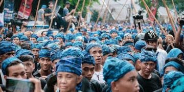 Ribuan Warga Baduy Turun ke Jalan untuk Melaksanakan Ritual Seba Baduy