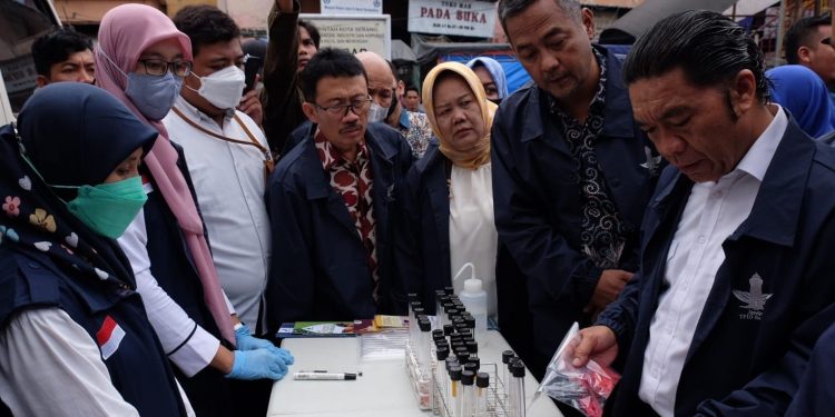 BPOM Serang temukan makanan mengandung zat berbahaya di Pasar Rau Kota Serang