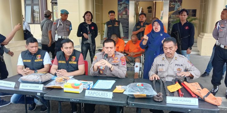 4 Pembobol Gudang Distributor Rokok dan Makanan Ringan Berhasil Diringkus Tim Resmob Satreskrim Polres Serang