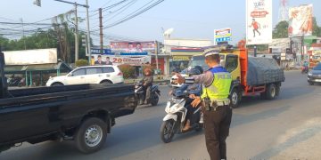 Gatur Arus Lalulintas, Protap Satlantas Polresta Serang Menjaga Kamtibcarlantas