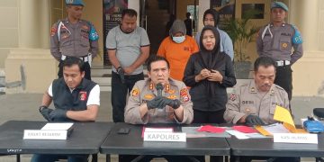 Personil Perlindungan Perempuan dan Anak (PPA) Polres Serang Gagalkan Pengiriman Pekerja Migran Indonesia