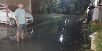Musim Penghujan Tiba Warga Komplek Puri Serang Hijau Resahkan Banjir