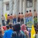Oknum ASN Pandeglang Tabrak Presma UNMA Banten Saat Demo