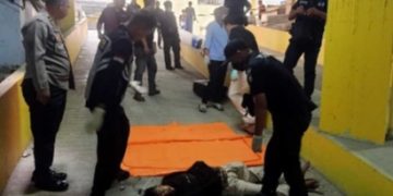 SM (21) Diduga Mabuk dan Tewas Jatuh Tersungkur Dari Lantai 4 Di Pusat Perbelanjaan Kota Serang