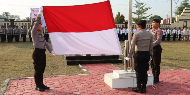 Memperingati Harlah Pancasila, Wakapolres Serang: Pancasila Adalah Sebagai Dasar dan Ideologi Negara