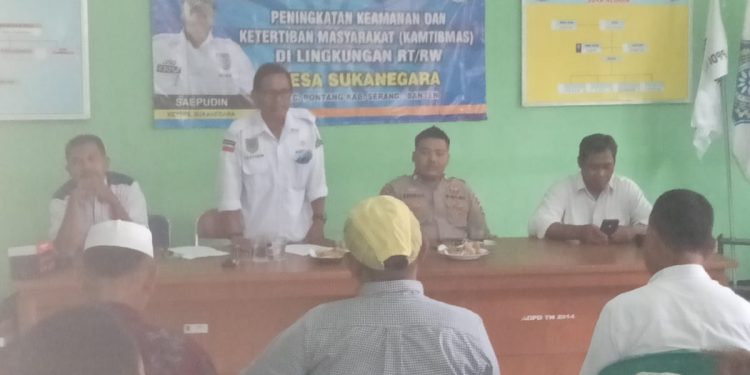 Desa Sukanegara,Kecamatan Pontang, Kabupaten Serang Adakan Penyuluhan Terhadap Warga.