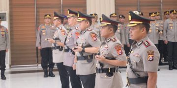 Kapolda Pimpin Upacara Serah Terima Jabatan Kepala SPN Polda Banten, Kapolres Serang dan Kapolres Lebak.