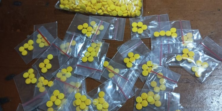 Polisi Mengamankan RA (23) Beserta 495 Butir Obat Hexymer dan 85 Tramadol