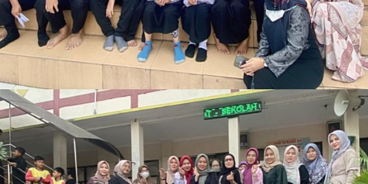 SDN Serang 03 Kota Serang Menyantuni 17 Anak Yatim & Piatu di Hari Asyura 10 Muharram 1445 H