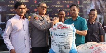 Ungkap Penyalahgunaan 25 Ton Pupuk Bersubsidi, Satreskrim Polres Pandeglang Bagikan Ke Petani