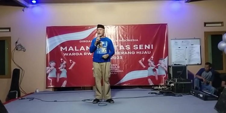 Antusias warga RW.15 Puri Serang Hijau merayakan Puncak Acara HUT RI ke 78