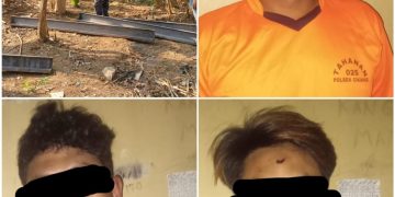 Polsek Cikande Ringkus 3 Pencuri Besi Milik PT. SMS