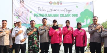 Polres Serang Gelar Tanam pohon