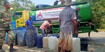 PW Gerakan Nelayan Tani Indonesia ( GANTI ) Salurkan Bantuan Air Bersih di Kabupaten Pandeglang Prov Banten