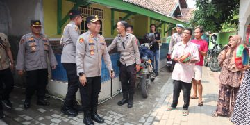 Kapolres Serang Meresmikan Bantuan Sumur Bor dan Pompa Air Pulo Kencana Pontang