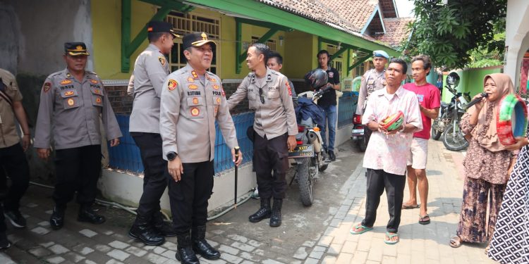 Kapolres Serang Meresmikan Bantuan Sumur Bor dan Pompa Air Pulo Kencana Pontang