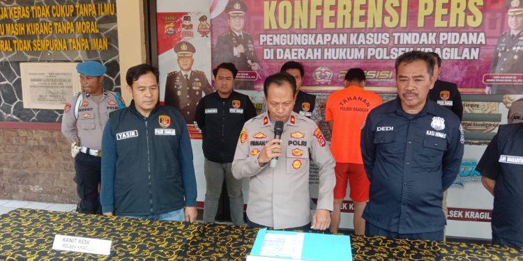 Pelaku Curanmor Khusus Motor Parkiran Diringkus Unit Reskrim Polsek Kragilan