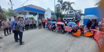 Pengamanan Unjuk Rasa di PT.Pelita Enamelware Dapat Apresiasi Dari Ketua Serikat Buruh