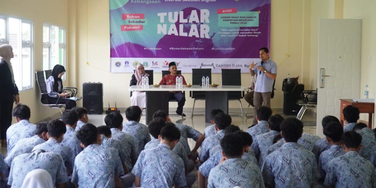 Cegah Hoak dan Ujaran Kebencian, Ratusan Siswa MAN 1 Kota Serang Ikuti Sekolah Kebangsaan dari Tular Nalar.*