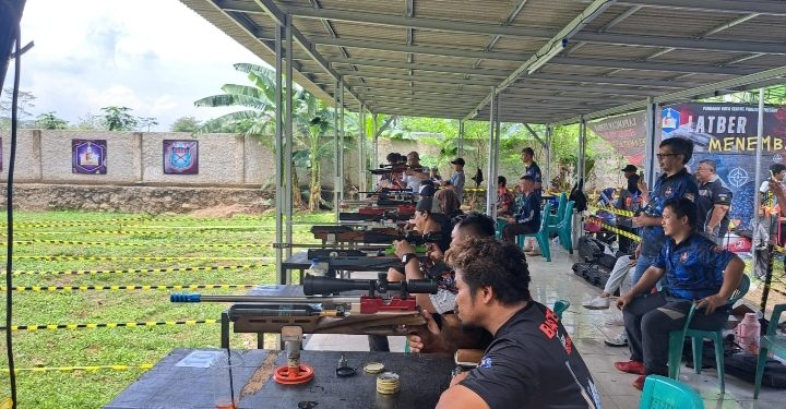 Perbakin Kota Serang Gelar Latihan Bersama (Latber) Menembak