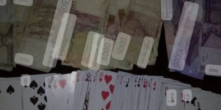 Lagi Asyik Judi Remi, 4 Warga Diciduk Satreskrim Polres Serang