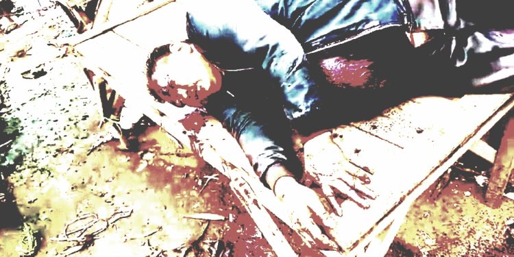 Seorang ODGJ Bersimbah Darah Diduga Dipukul Orang Tak Dikenal Di Pasar Induk Rau Kota Serang