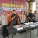 Kelompok Bandit Spesialis Maling Motor Parkiran Diringkus Tim Resmob Polres Serang