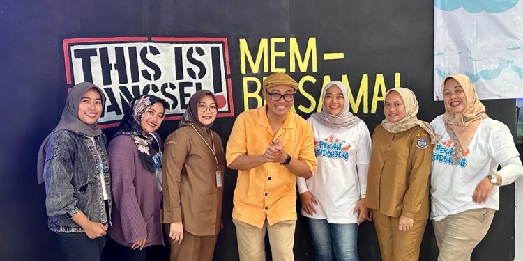 Dinas Pendidikan dan Kebudayaan Kota Tangsel menggelar Pekan Mendongeng