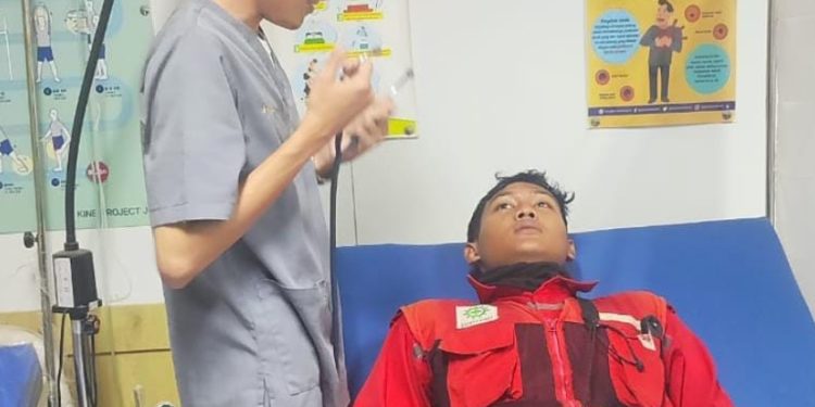 Akibat Kebocoron Cerobong Asap Dari PT. CAG Cilegon, Beberapa Pekerja PT. LCI Tumbang