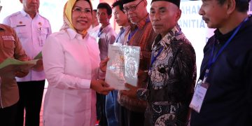 PTSL Kabupaten Serang Lampaui Target 2 Kali Lipat, Bupati Serang Mohon Agar Masyarakat Manfaatkan Program