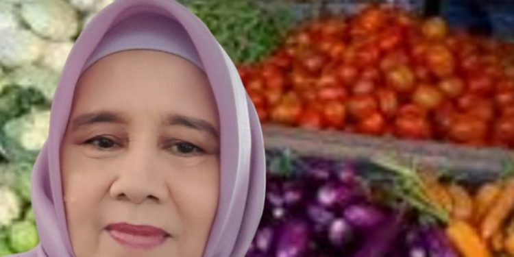 Jelang Ramadhan, Harga Kebutuhan Bahan Pokok di Pasar Rawu Kota Serang Mengalami Kenaikan.