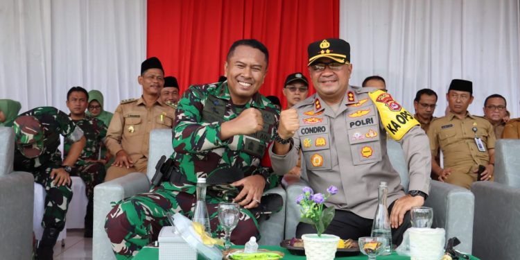 Kapolres Serang Hadiri Upacara Pembukaan TNI Manunggal Masuk Desa