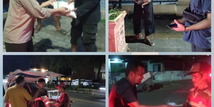 BAZ Masjid Nurul Hasanah Puri Serang Hijau Berbagi Zakat dan Shodaqoh di Seputar Kota Serang