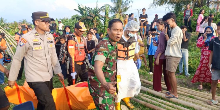 Warga Margaluyu Kasemen Digegerkan Dengan Penemuan Mayat Lelaki Tanpa Identitas