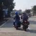 Personil Polsek Kragilan Nyetep Motor Pemudik