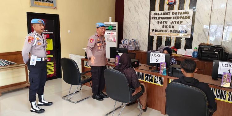 Pastikan Berjalan Normal, Personil Propam Sidak Unit Pelayanan
