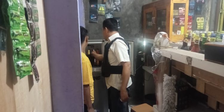 Gelar Operasi Pekat Serentak, Polres Serang Sita Ratusan Botol Miras