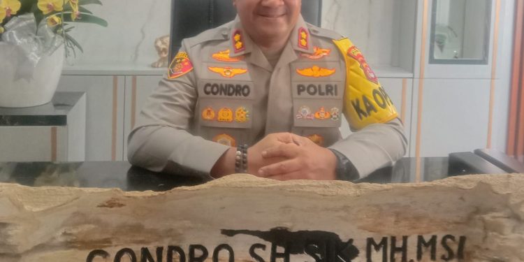 Meriahkan Hari Buruh, Polres Serang Bantu Puluhan Hadiah Door Prize