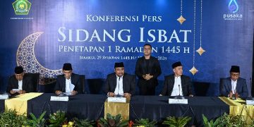 sidang isbat 1445H kemenag