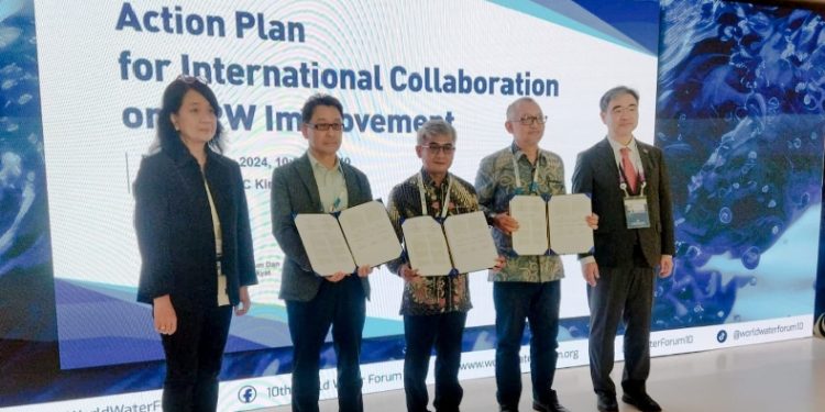 Perumda Tirta Al Bantani Teken MoU dengan Perusahaan Asing