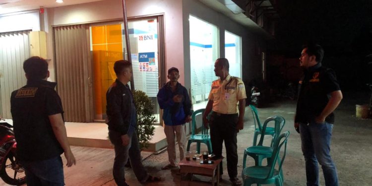 Cegah Aksi Kejahatan, Personil Jatanras Pantau Perumahanan dan Kantor Perbankan