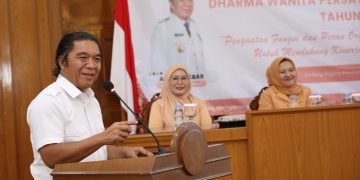 Rakerda DWP Provinsi Banten, Pj Gubernur Tekankan Pencapaian Indonesia Emas 2045