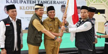 Plh Al Muktabar Lepas Jamaah Haji Kabupaten Tangerang