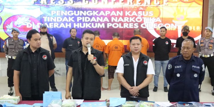 Satresnarkoba Polres Cilegon Ringkus Pelaku Jaringan Sabu Lintas Provinsi